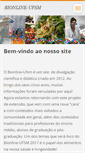 Mobile Screenshot of bionline-ufsm.com